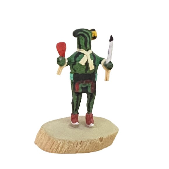 Hand Crafted Other - Handmade Miniature 1.5" (app.) Kachina Doll - "Squash"